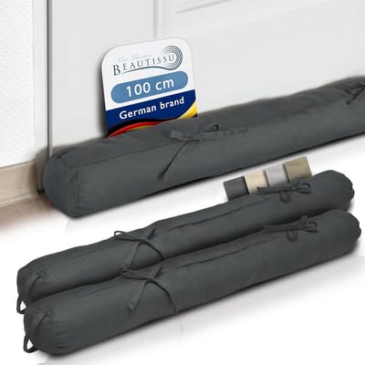 Tochtstopper Deur en Raam 100 cm – Tochtstrip met Lus voor Energiebesparing