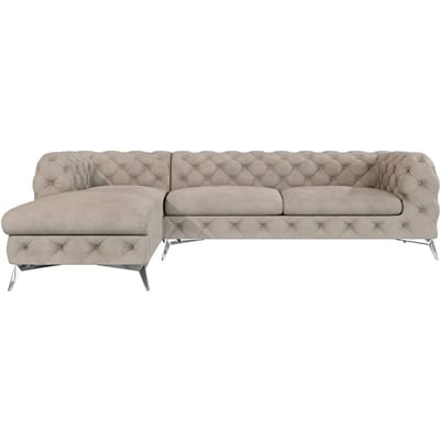 Hoekbank Noralie links velvet | Ropez