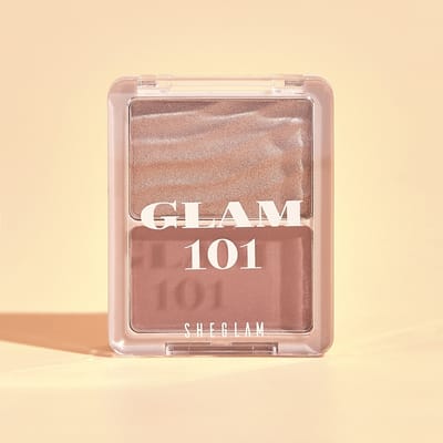 Glam 101 Hybride Highlighter & Blush Duo-Seville Merk Beauty Cosmetica Make-Up Voor Vrouwen En Meisjes