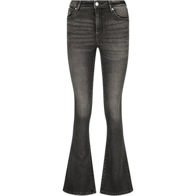 RAIZZED Sunrise Jeans Mid Grey Stone Size: W31L34 | Flared Outlet | Dames | Grijs