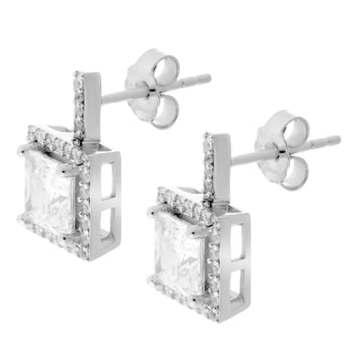 Orphelia Dames 925 Sterling Zilveren Stud Oorbellen - Zilver ZO-6046
