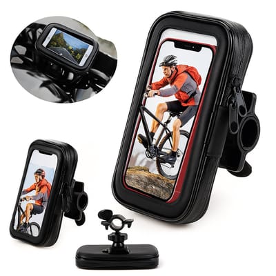 Telefoonhouder fiets - Fietstas | Universeel | Fietshouder | FIets Telefoon Houder | Waterdicht | Houder Fiets Telefoon | Fiets steun