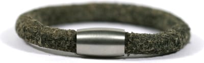 IbizaMen Kids - leer coffee - vintage - 6mm - 14cm