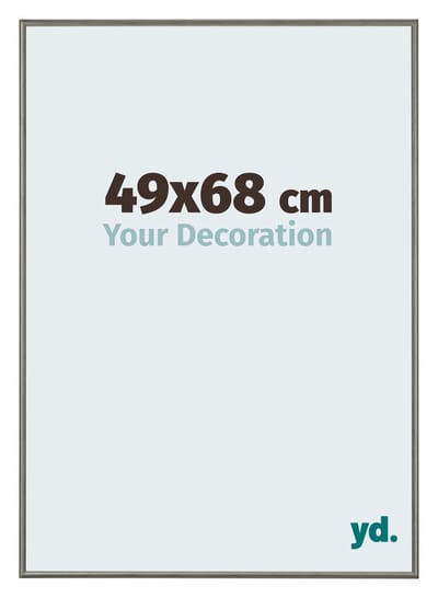 Your Decoration - Fotolijst 49x68 cm - Aluminium - Mercury Structuur - New York