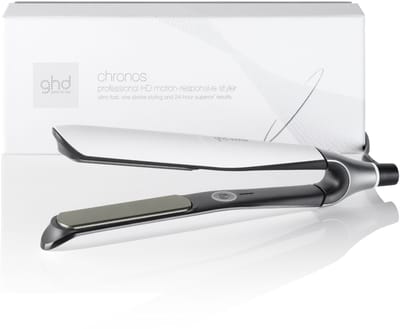 ghd – Chronos – Stijltang – HD Motion-Responsive Technologie – Keramische Coating – Inclusief Opbergkoker – Wit