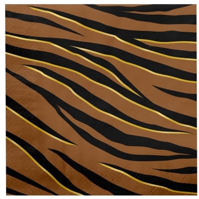 Napkins tiger safari | 6 stuks