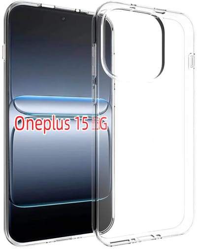 MobyDefend Hoesje - Geschikt voor OnePlus 15 - Transparante TPU Backcover - Volledig Doorzichtig