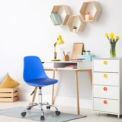 Kinder bureaustoel FANCY II blauw hjh OFFICE