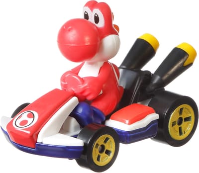 Hot Wheels Mario Kart Vehicle, Auto, 3 jaar, Zwart, Blauw, Rood, Wit