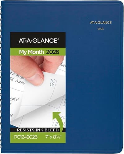 Maandplanner 2026 Medium Blauw 12 Maanden Kalender Planning