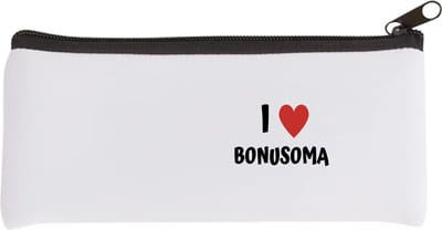 Akyol - i love bonusoma Etui - Oma - de liefste bonusoma - verjaardag - cadeautje voor oma - oma artikelen - kado - geschenk - 20 bij 9 cm