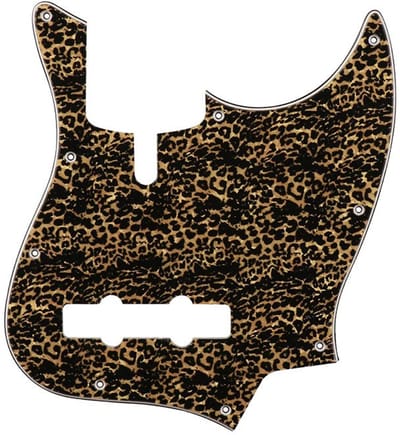 Boston M5V-310-RP pickguard, Sire Marcus Miller V-series 5-string, 3 ply, tiger pearl