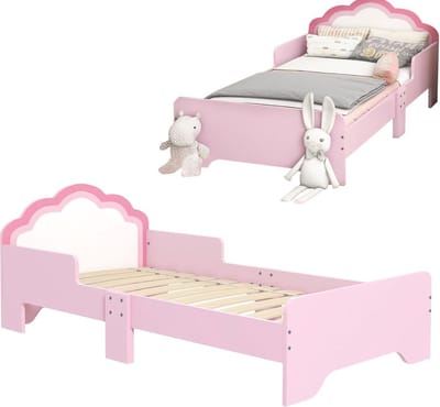 ApexArte® Kinderbed - Peuterbed - Babybed - Roze