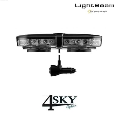 Led flitsbalk ( led zwaaibalk ) volledig goed gekeurd R65 R10 met magneten