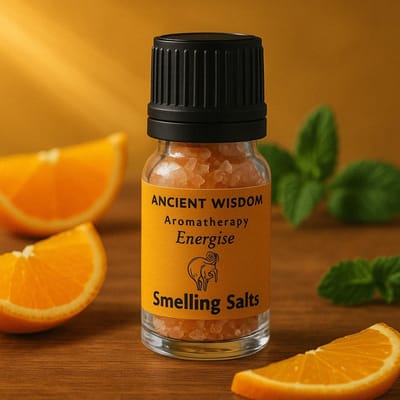 Aromatherapie Geurzout - Energie - Himalayazout, Sinaasappel, Citroen & Grapefruit - Reuk Zout