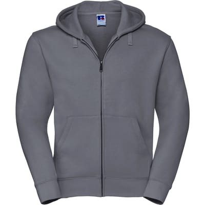 Russell Heren Authentic Full Zip Hoodie (Konvooi Grijs)