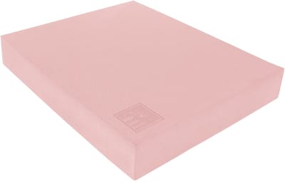 Orange Gym Balanskussen Volwassenen & Kinderen, Balance pad, Balance Board – 38 x 32.5 x 6 cm - Licht Roze - Balanstrainer - Twisttrainer - Balans Wiebel bord - Balansplank - Fitness Focus Training Stabiliteit - Kerntraining - Yoga, Pilates, Fitness