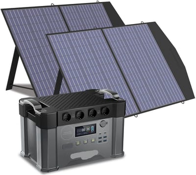 Powerstation – Draagbare Accu – Noodstroomvoorziening – Mobiele Energie – 2000W Vermogen – 1500Wh Capaciteit