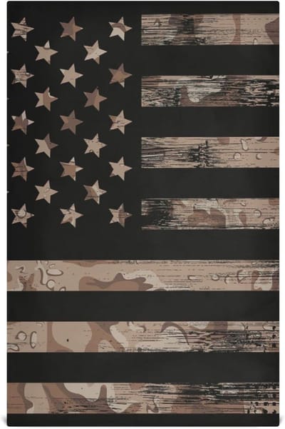 Keukendoeken Set - Vaatdoeken Absorberend - Keuken Reinigen - Enkelzijdig Bedrukt - 71x45 cm - Woestijn Camouflage
