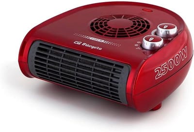 Krachtige elektrische keramische kachel met thermostaat - 2500W - Verwarmt direct
