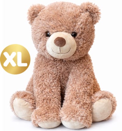 Topknuffels® Grizzly Beer Pluche Knuffel Dier XL 60 cm - Grote Speelgoed Knuffels voor Kinderen Jongens Meisjes
