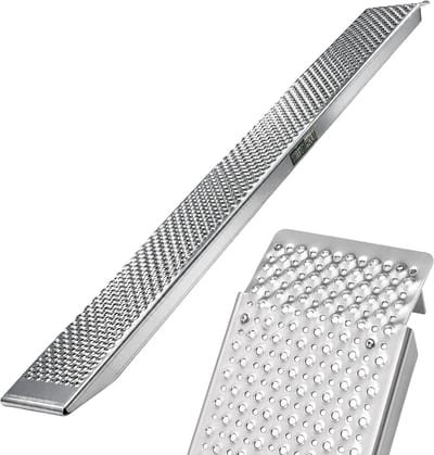 TRUTZHOLM – Oprijplaat – 250 cm – 500 kg – vast – antislip – voor motorfietsen – aluminium – extra breed