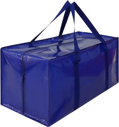 Verpakkingszakken - Lakenzakken Organizer - Ruimtebesparend Opbergen - Waterdicht Met Handgrepen - 73x33x36 cm - Blauw