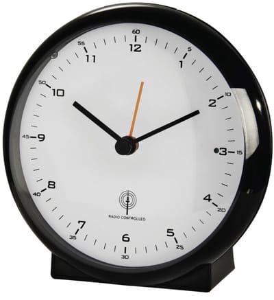 Hama wekker- Elegance Pro - Radiogestuurd - Geluidsarm- Zwart