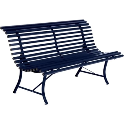 Fermob - LOUISIANE bank - 92 abyssblauw - 150 x 80 x 72 cm