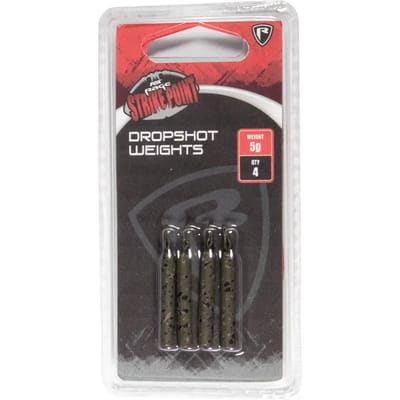 Fox Rage Strike Point Dropshot Weights - Maat : 5g - 4pcs