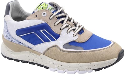 Floris Van Bommel - Schoenen - Koningsblauw - Heren - Maat 41 -