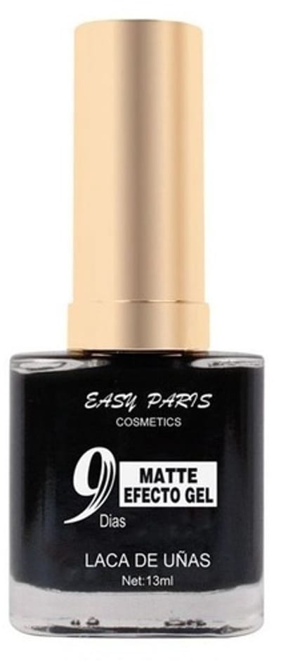 Easy Paris - Nagellak - Mat Zwart - 1 flesje met 13 ml inhoud - Nummer 062