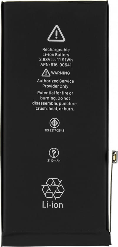 iPhone 11 Batterij Geschikt voor Apple iPhone 11 – Premium – Zwart