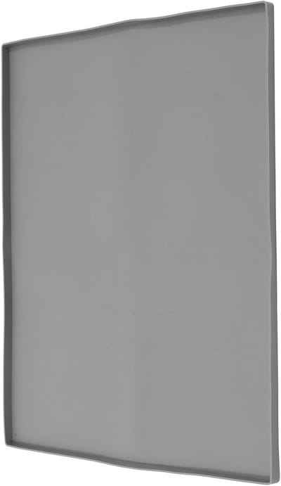 Wasmachine Droger Mat - Beschermmat Apparaat - Apparaten Beschermen - Antislip Siliconen - 60 x 50 cm - Grijs