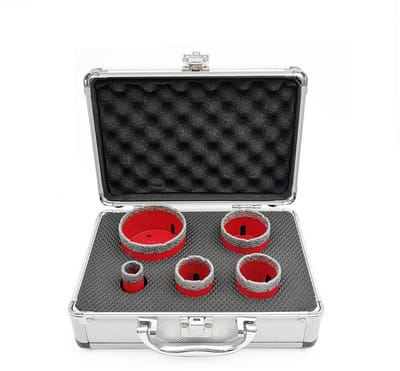 Diamantboor Set 5 Stuks voor Tegels, Graniet en Marmer - M14 Schroefdraad