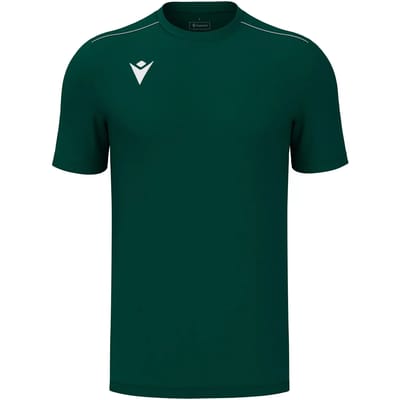 Macron Rigel Hero Shirt Korte Mouw Heren - Bottle Green | Maat: M