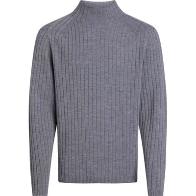 Calvin Klein Merino Rib Trui Met Hals