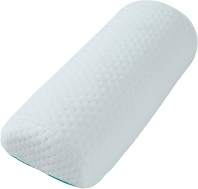 New Bed Viscoelastic Bolster Pillow with Machine Washable and Removable Cover - 41Lx17Bx9H cm -