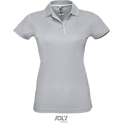 SOLS Performer sportpoloshirt voor dames/dames (Puur Grijs)