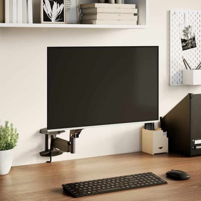 vidaXL - Monitor-muurbeugel - 27 - inch - scherm - gasveer - 10 - kg