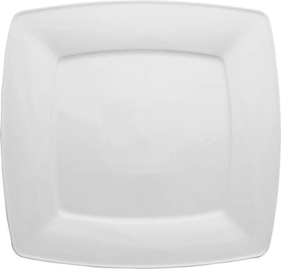 Lubiana Victoria hotelporselein vierkant plat bord 28 cm