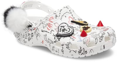 Crocs Classic Cruella Clog White Maat 46/47 M11/W12