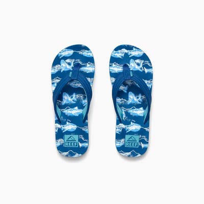 Teenslipper Kids model Ahi - Royal Sharks - Jongens - Maat 34