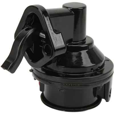 Zwarte Mechanische Brandstofpomp met Twee Kleppen 80 GPH 6 PSI Auto Accessoire Vervanging voor CHEVROLET SMALL BLOCK V8 GEN. I