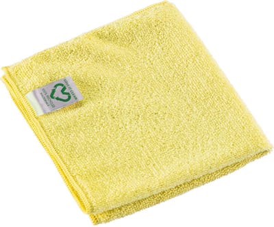 Vileda r-MicroTuff Swift reinigingsdoek, geel, pak van 5 stuks