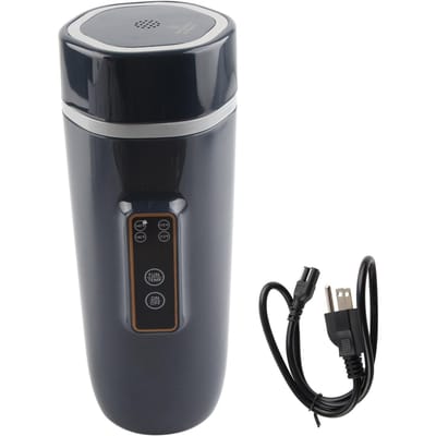Draagbare Elektrische Waterkoker Intelligente Digitale Display Elektrische Waterkoker Instelbaar L donkerblauwe kleur