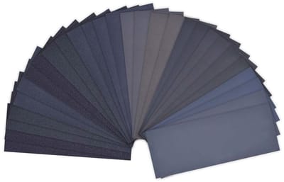 Ynkkvre – Schuurpapier – 60 Stuks – 800/1500/3000/5000/7000 Korrel – Nat en Droog – Waterdicht – Voor Metaal en Houtbewerking