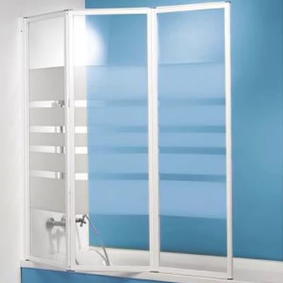 Badwand G11 3 Luiken 134x140cm