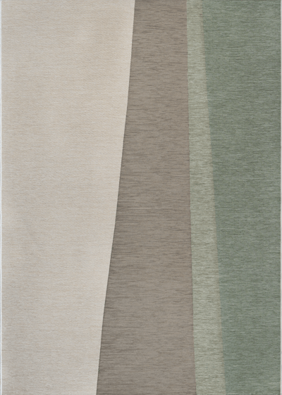 Acsento Capri Natural Sage vloerkleed - voor binnen én buiten - 160 x 230 cm - Buitentapijt - Tuintapijt - Buitenkleed - Tuinkleed - Buiten Tapijt