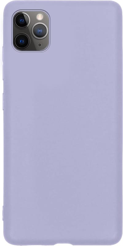 Hoes - Geschikt voor Apple iPhone 11 Pro - Sterk & Shockproof - Hoesje Cover - Siliconen Case - Lila